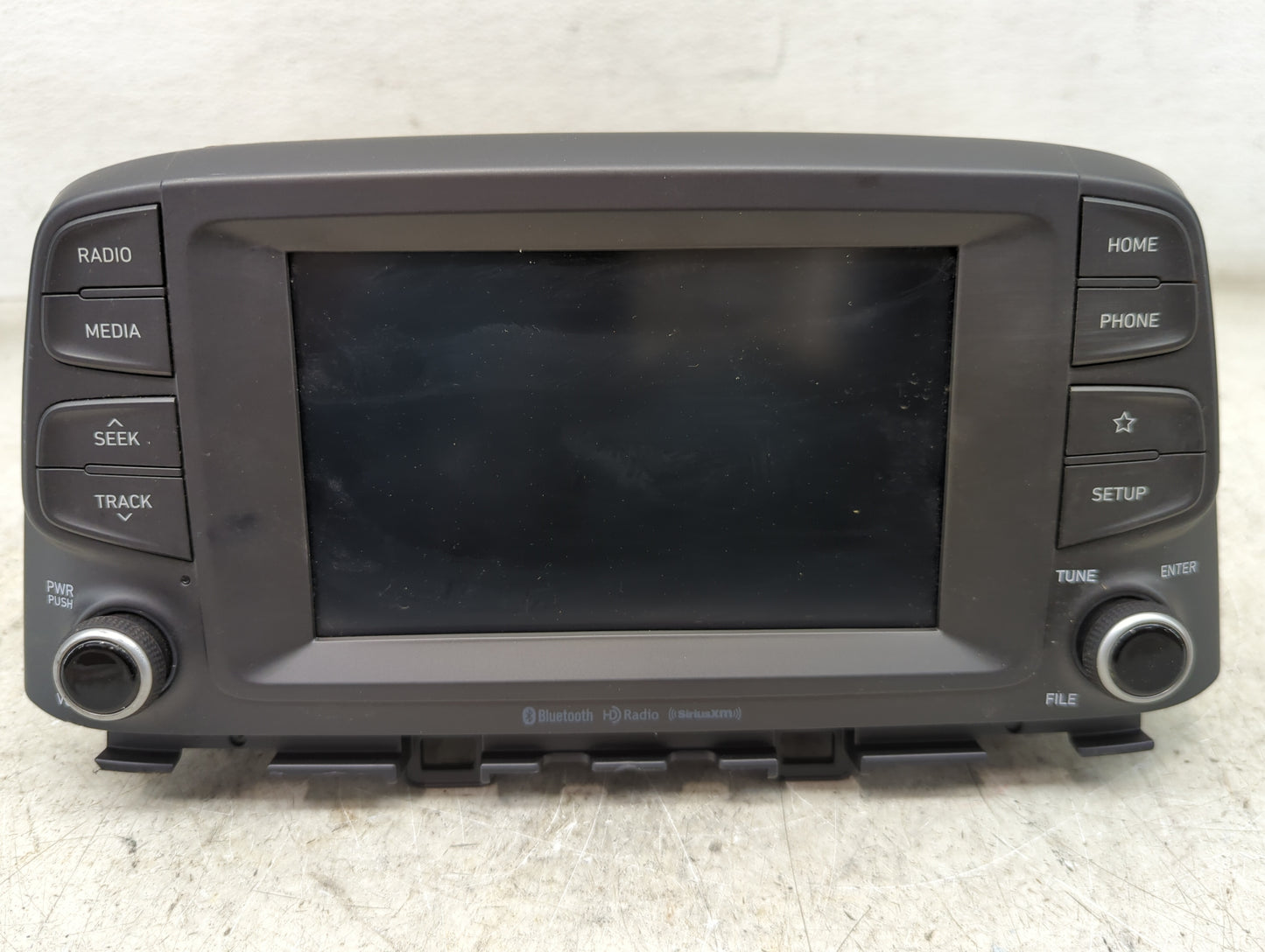 2018-2021 Hyundai Kona Radio AM FM Cd Player Receiver Replacement P/N:96160-J9110TMT ADB30J9AN Fits Fits 2018 2019 2020 2021