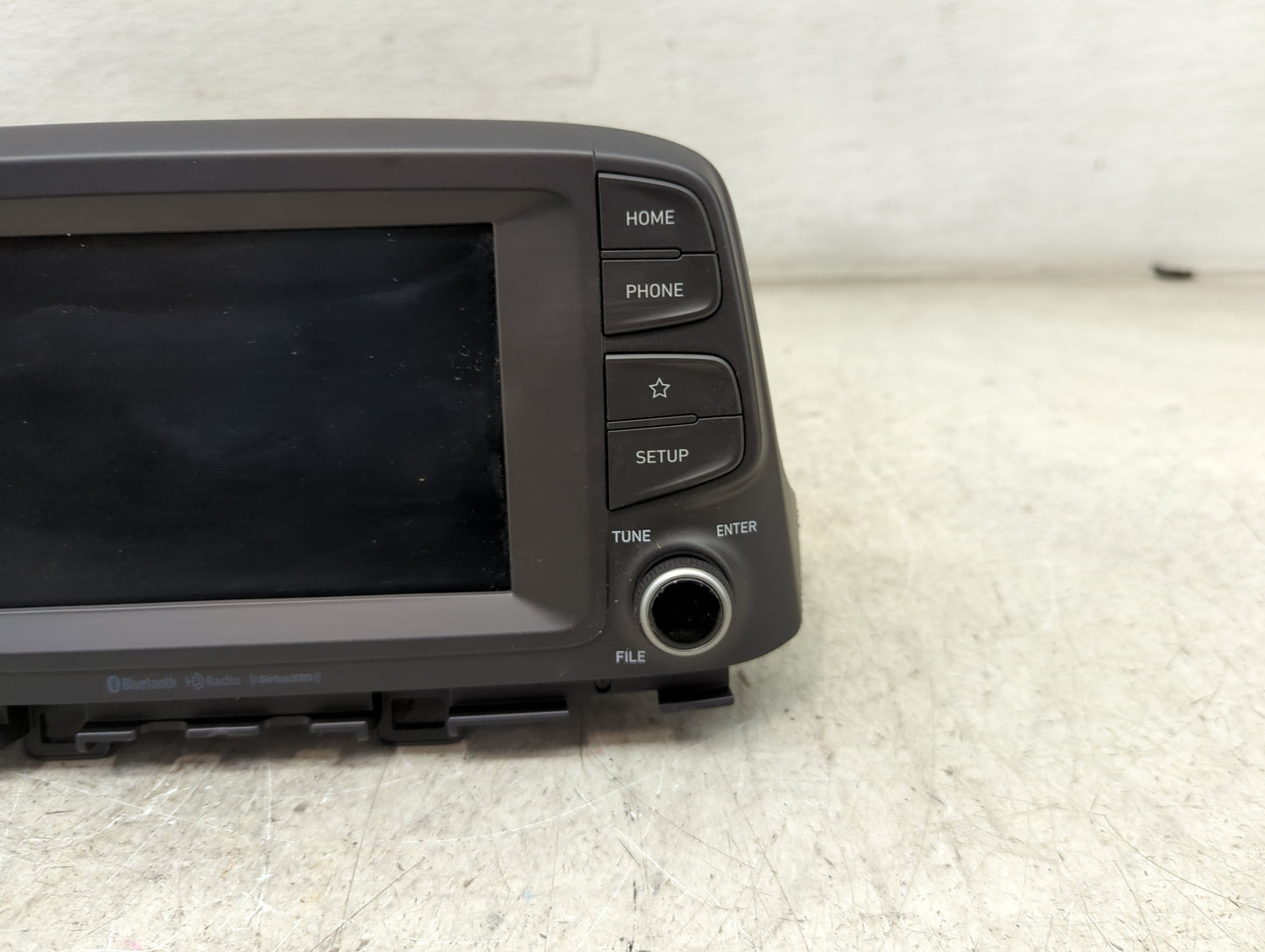 2018-2021 Hyundai Kona Radio AM FM Cd Player Receiver Replacement P/N:96160-J9110TMT ADB30J9AN Fits Fits 2018 2019 2020 2021