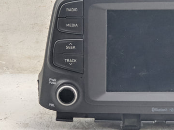 2018-2021 Hyundai Kona Radio AM FM Cd Player Receiver Replacement P/N:96160-J9110TMT ADB30J9AN Fits Fits 2018 2019 2020 2021 OEM Used Auto Parts