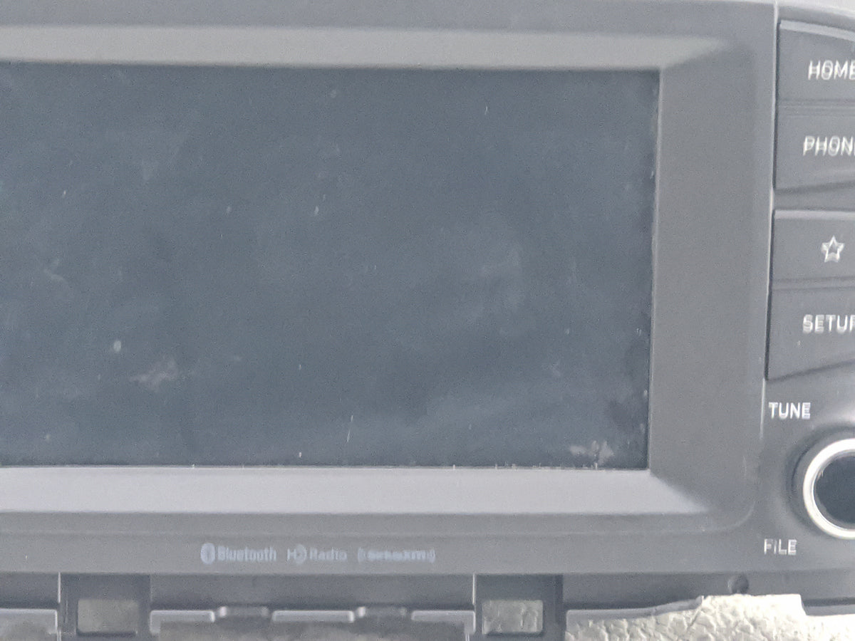 2018-2021 Hyundai Kona Radio AM FM Cd Player Receiver Replacement P/N:96160-J9110TMT ADB30J9AN Fits Fits 2018 2019 2020 2021