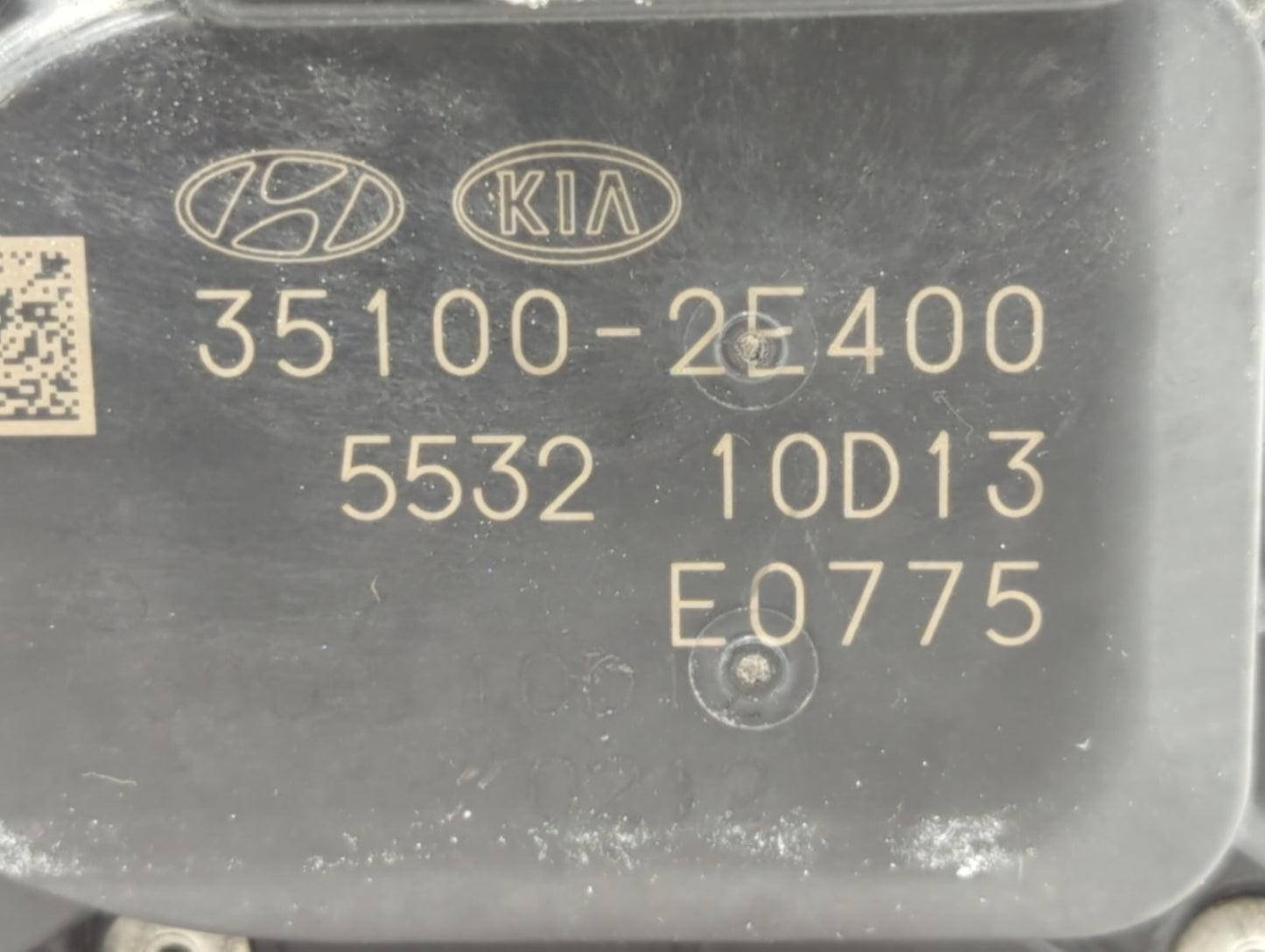 2018-2021 Hyundai Kona Throttle Body P/N:351000-2E400 Fits Fits 2012 2013 2014 2015 2016 2018 2019 2020 2021 OEM Used Auto P