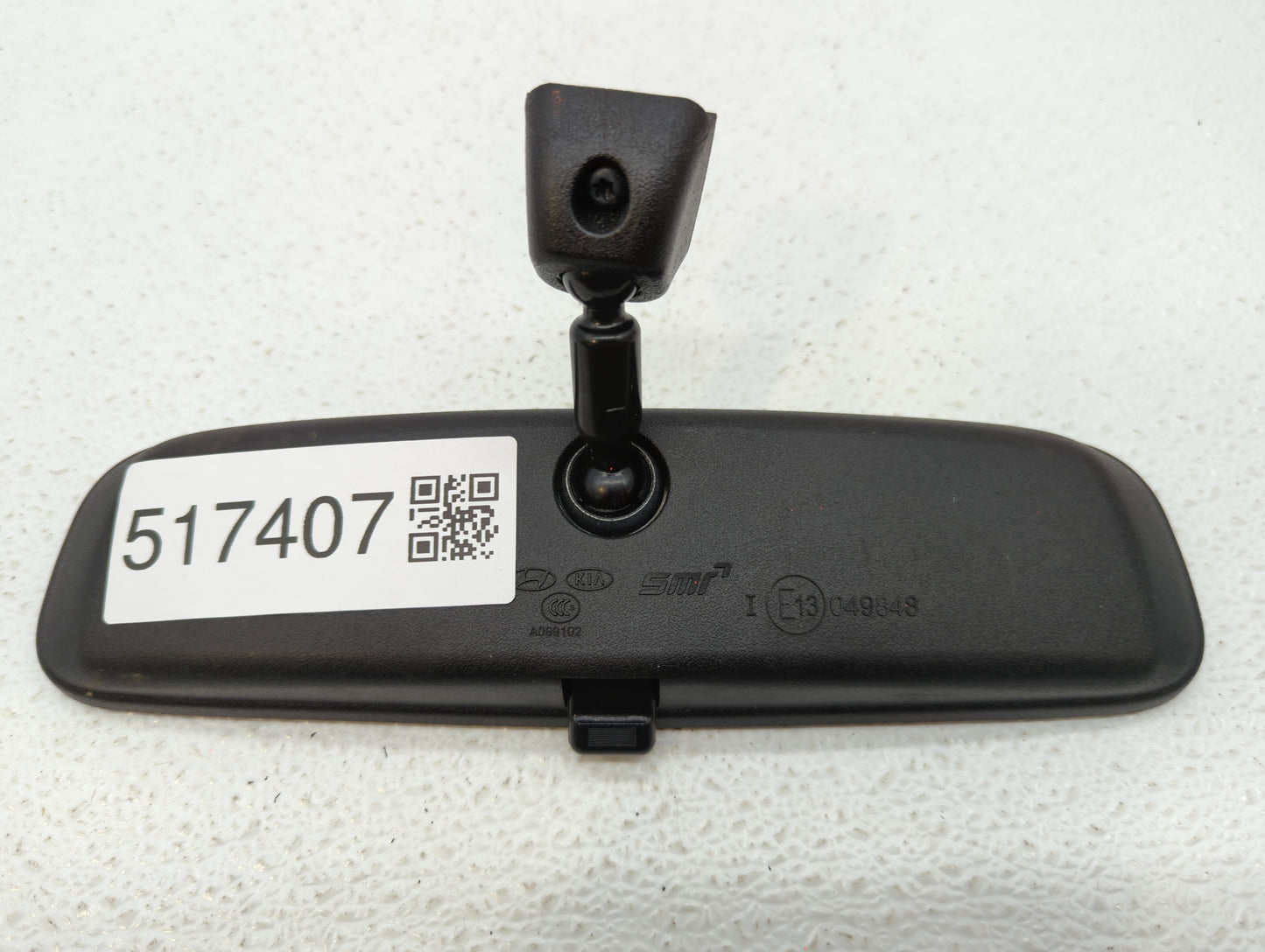 2018-2021 Hyundai Kona Interior Rear View Mirror Replacement OEM P/N:E13049848 Fits OEM Used Auto Parts - Oemusedautoparts1.