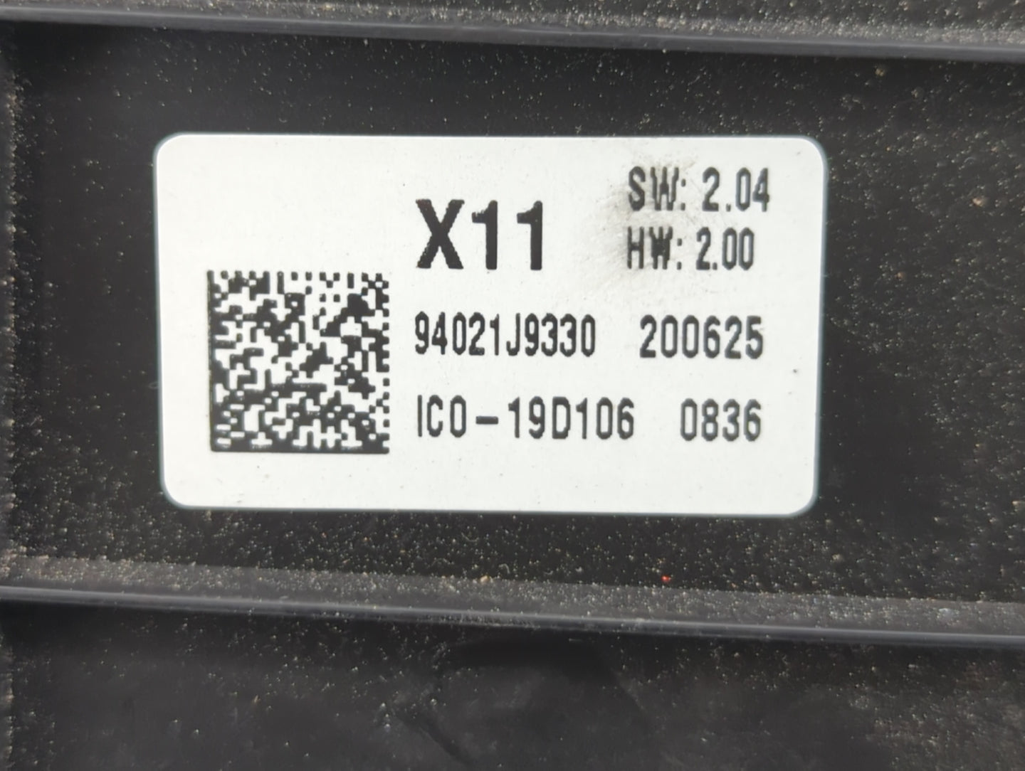 2019-2021 Hyundai Kona Instrument Cluster Speedometer Gauges P/N:94021J9330 Fits Fits 2019 2020 2021 OEM Used Auto Parts - O