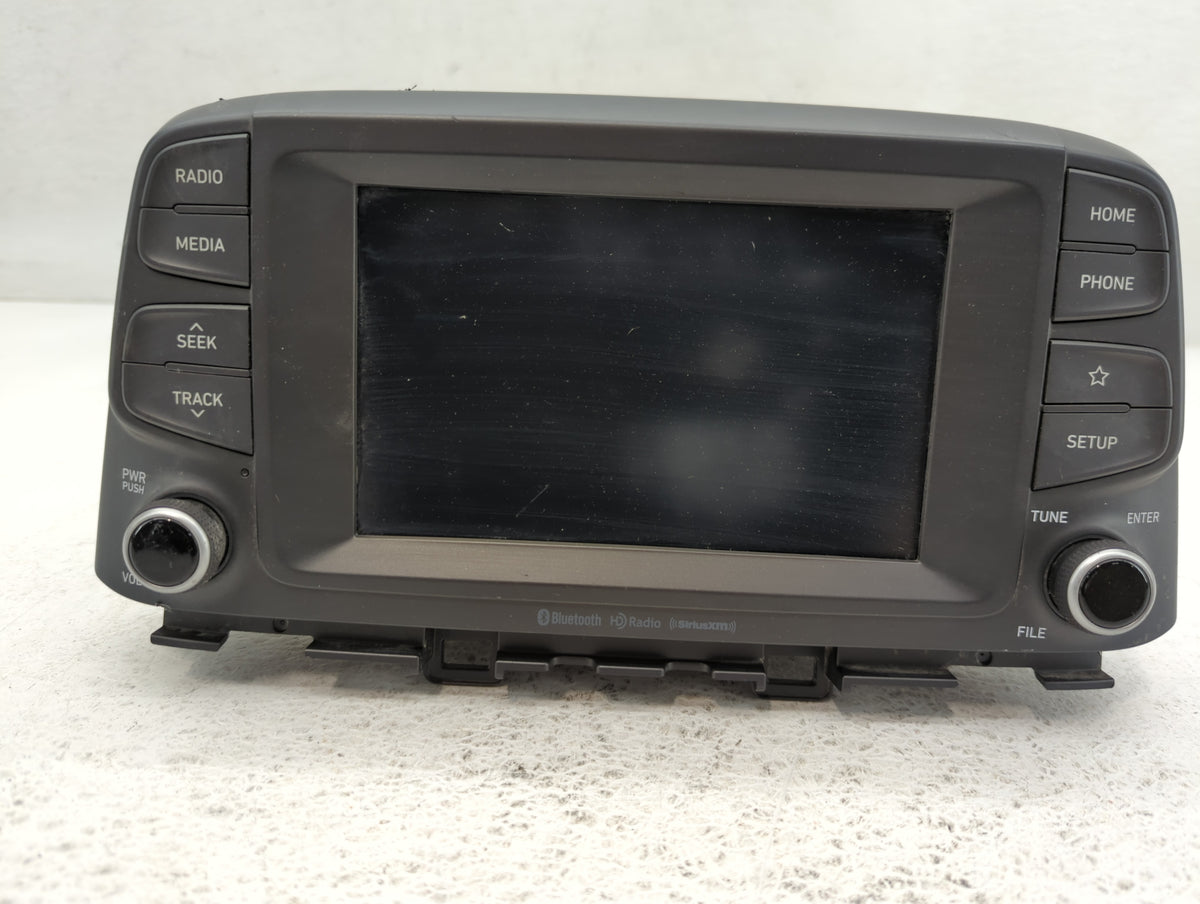 2018-2021 Hyundai Kona Am Fm Cd Player Radio Receiver 717106 - Oemusedautoparts1.com