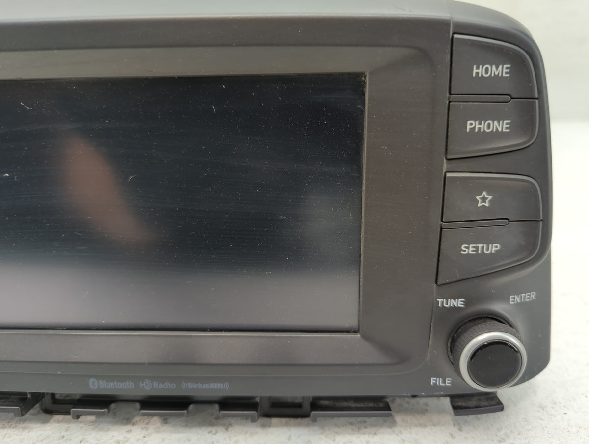 2018-2021 Hyundai Kona Am Fm Cd Player Radio Receiver 717106 - Oemusedautoparts1.com