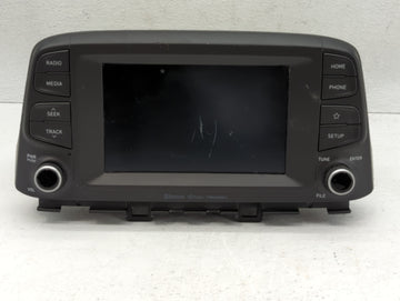 2018-2021 Hyundai Kona Am Fm Cd Player Radio Receiver - Oemusedautoparts1.com