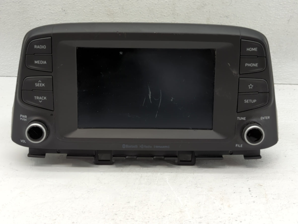 2018-2021 Hyundai Kona Am Fm Cd Player Radio Receiver 717187 - Oemusedautoparts1.com