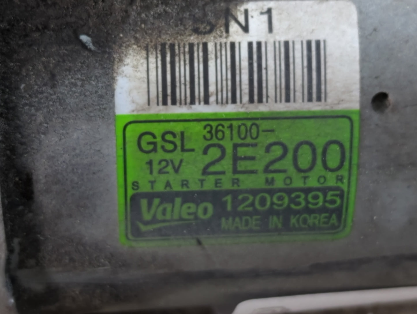 2018-2021 Hyundai Kona Car Starter Motor Solenoid OEM P/N:36100-2E200 Fits Fits 2013 2014 2016 2017 2018 2019 2020 2021 2022