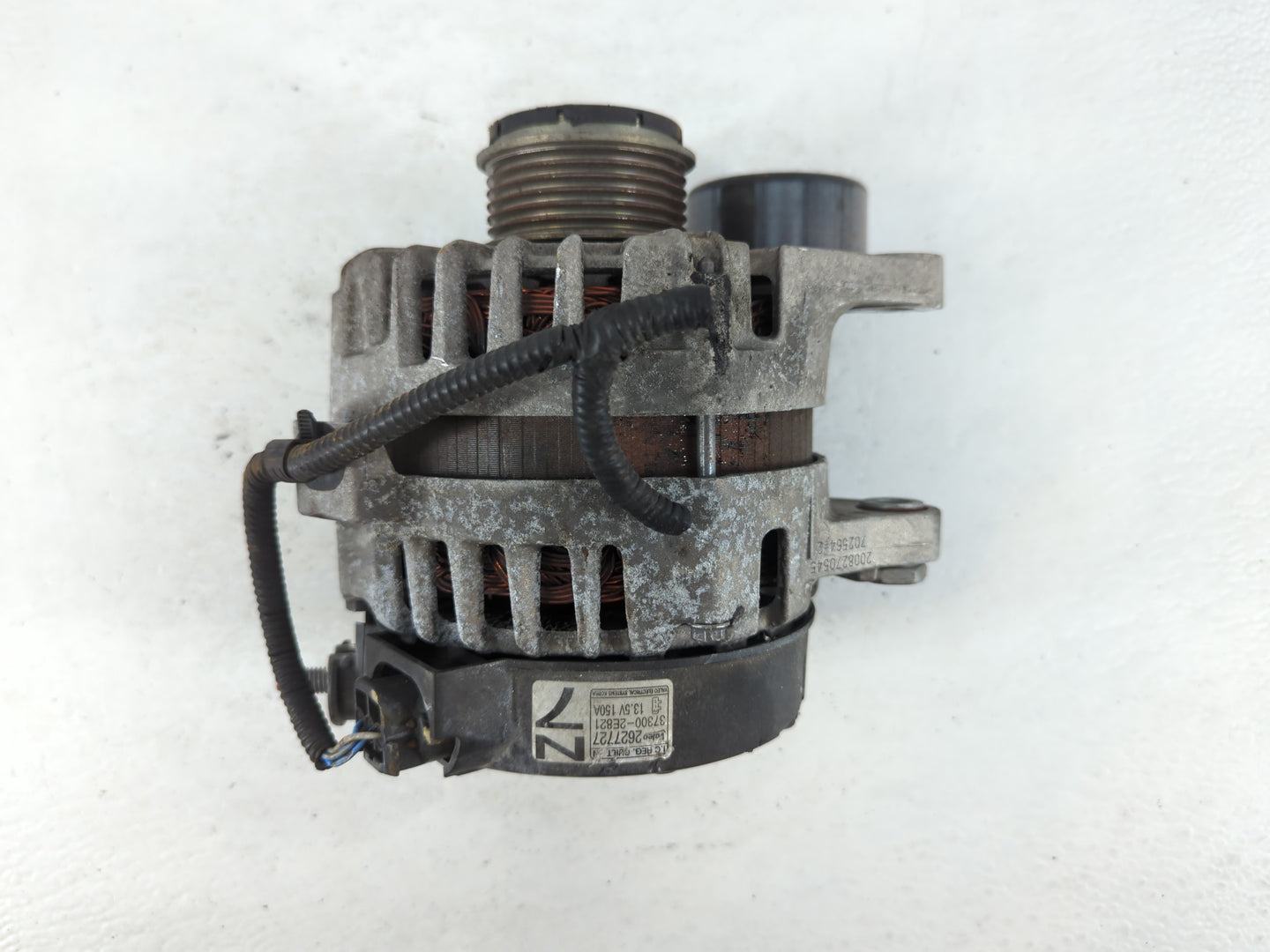 2018-2021 Hyundai Kona Alternator Replacement Generator Charging Assembly Engine OEM P/N:2627727 37300-2E821 Fits OEM Used A