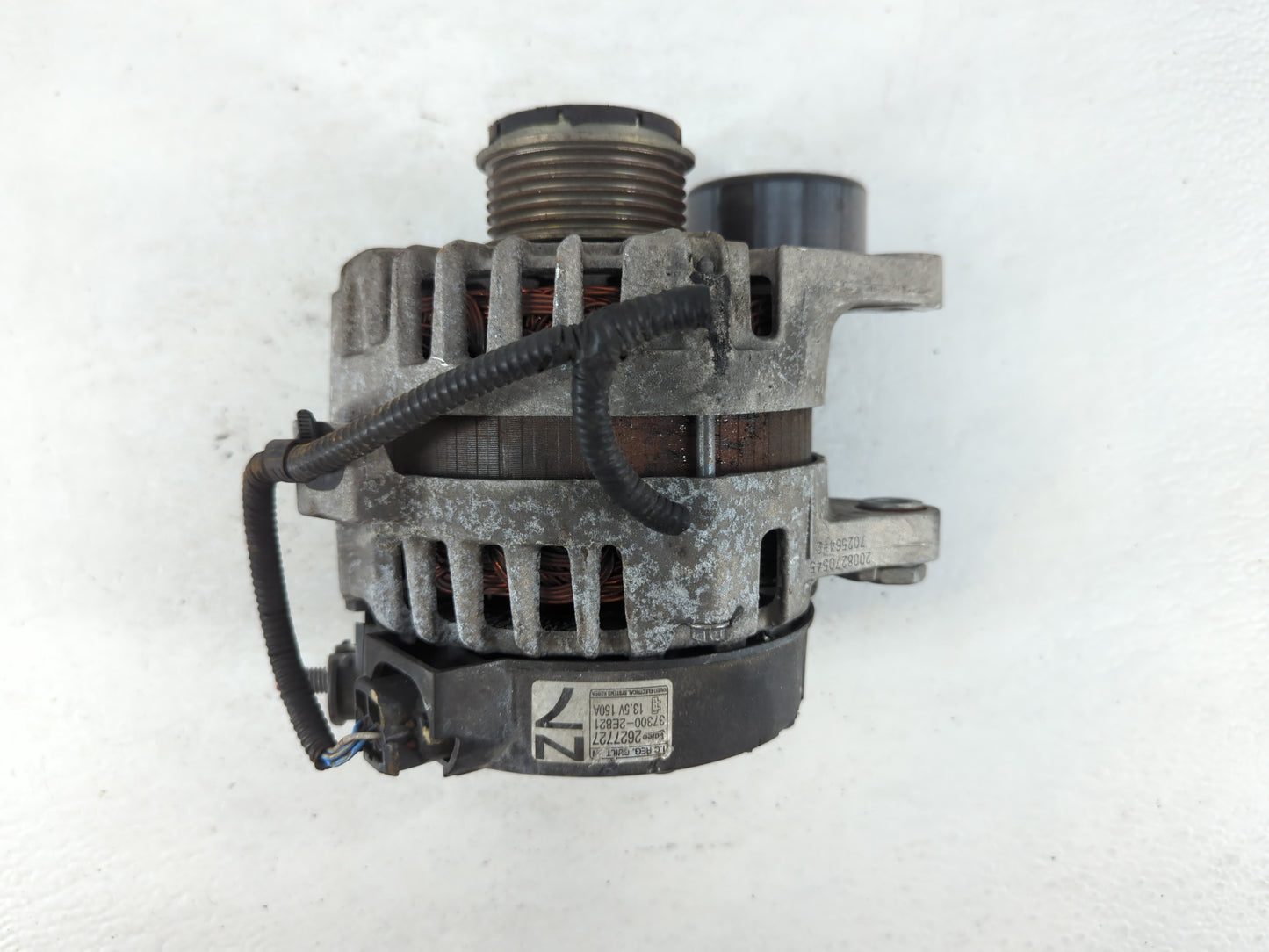 2018-2021 Hyundai Kona Alternator Replacement Generator Charging Assembly Engine OEM P/N:2627727 37300-2E821 Fits OEM Used A