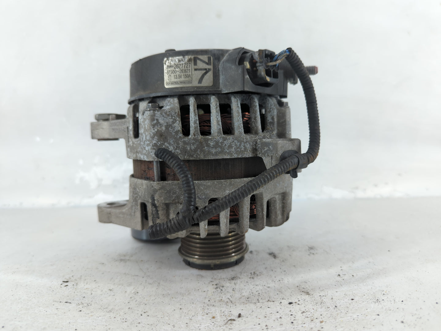 2018-2021 Hyundai Kona Alternator Replacement Generator Charging Assembly Engine OEM P/N:2627727 37300-2E821 Fits OEM Used A
