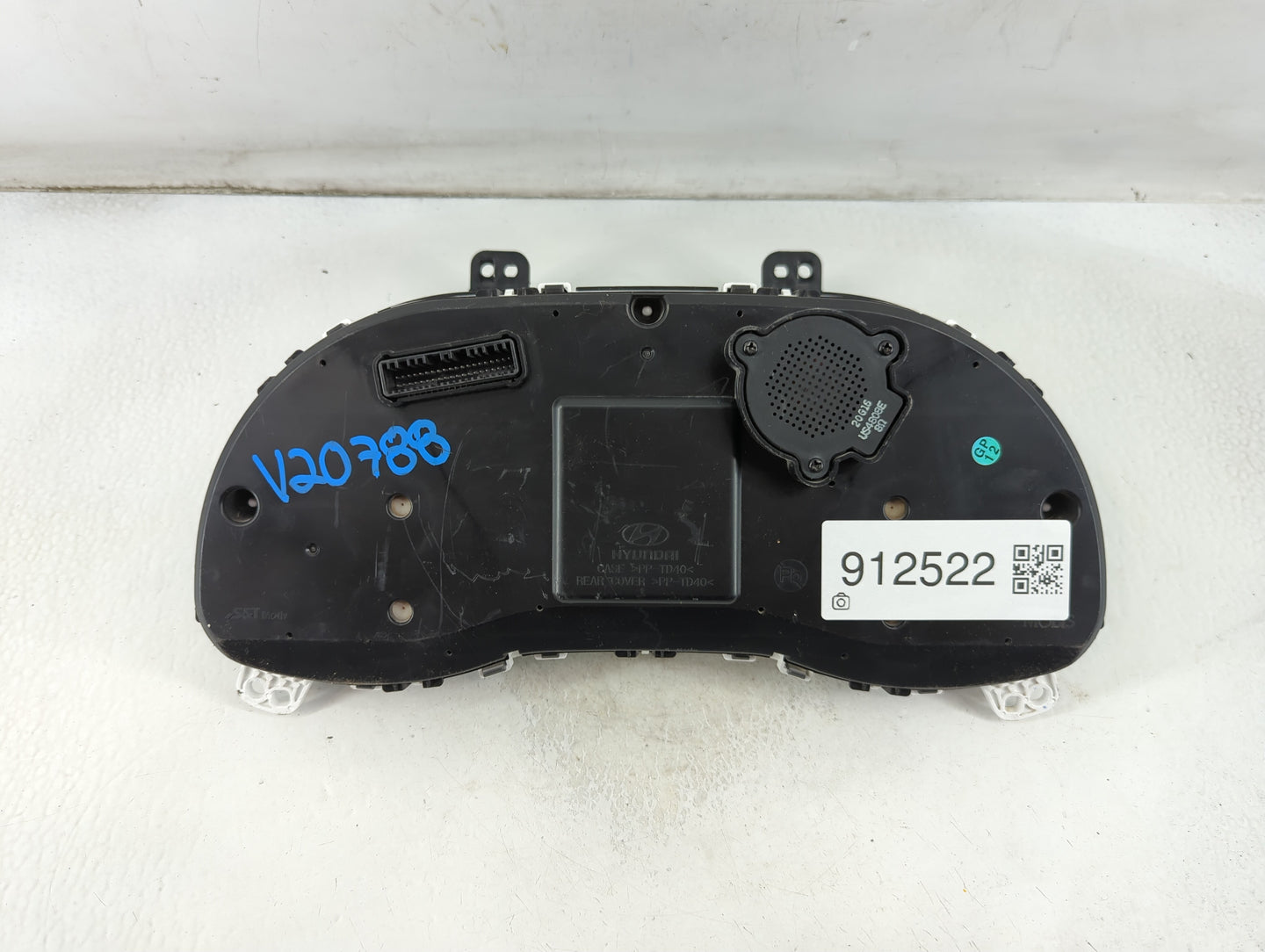 2021 Hyundai Kona Instrument Cluster Speedometer Gauges P/N:94021J9340 Fits OEM Used Auto Parts - Oemusedautoparts1.com