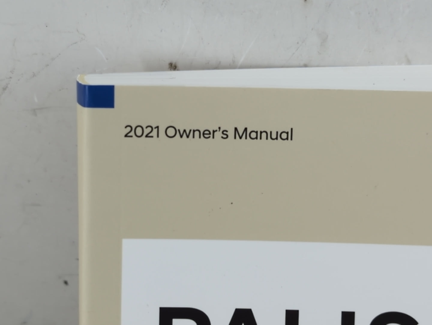 2021 Hyundai Palisade Owners Manual Book Guide P/N:LS8O-EU05A OEM Used Auto Parts - Oemusedautoparts1.com