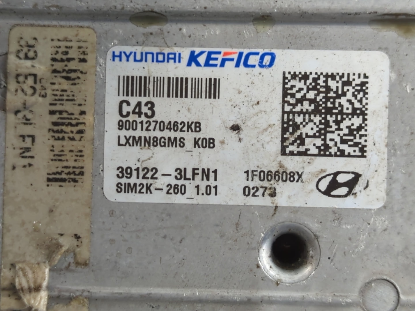 2020-2022 Hyundai Palisade PCM Engine Control Computer ECU ECM PCU OEM P/N:39122-3LFN1 Fits Fits 2020 2021 2022 OEM Used Aut