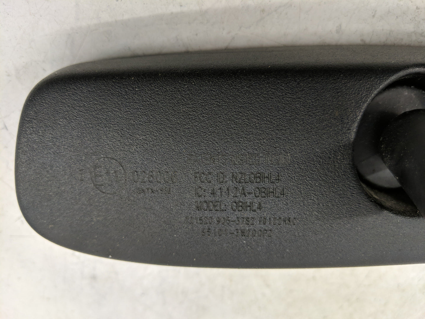 2020-2022 Hyundai Palisade Interior Rear View Mirror Replacement OEM P/N:4112A-0BIHL4 Fits OEM Used Auto Parts - Oemusedauto