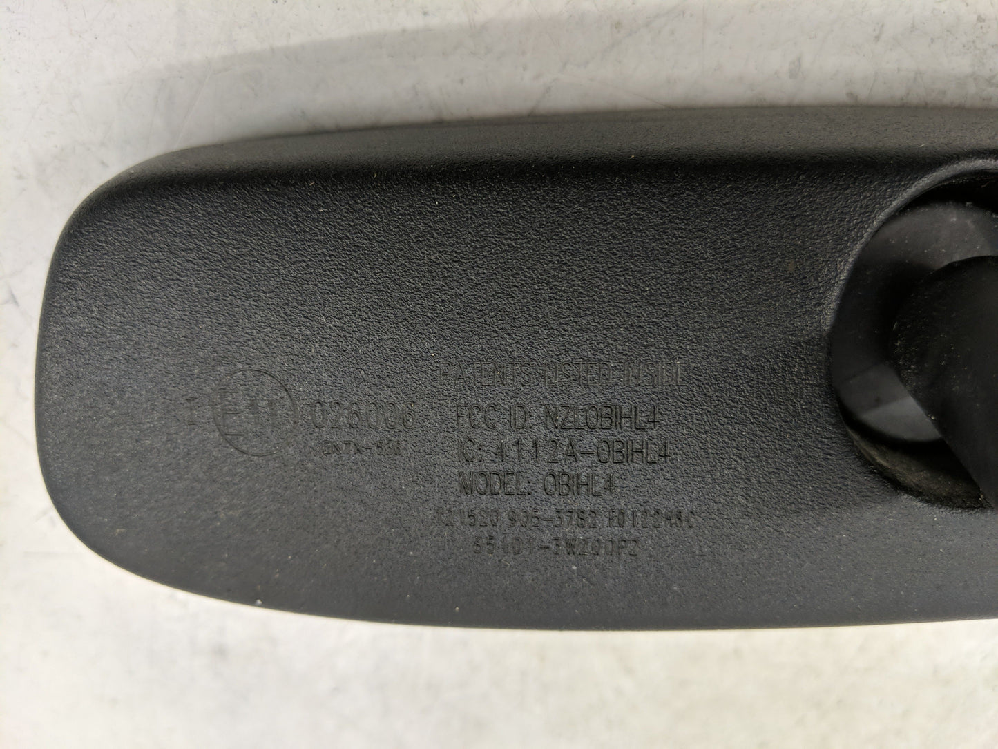 2020-2022 Hyundai Palisade Interior Rear View Mirror Replacement OEM P/N:4112A-0BIHL4 Fits OEM Used Auto Parts - Oemusedauto