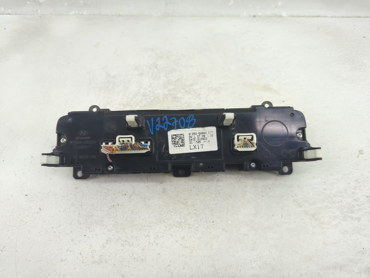 2020-2022 Hyundai Palisade Climate Control Module Temperature AC/Heater Replacement P/N:97250-S8660-SSV Fits Fits 2020 2021 
