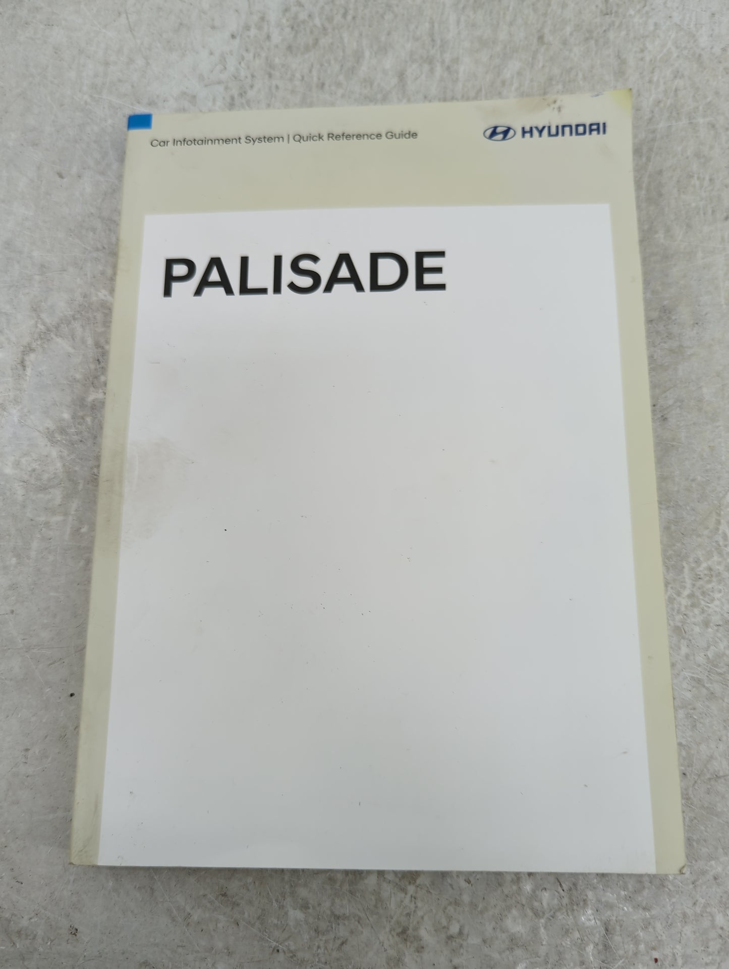 2021 Hyundai Palisade Owners Manual Book Guide OEM Used Auto Parts - Oemusedautoparts1.com