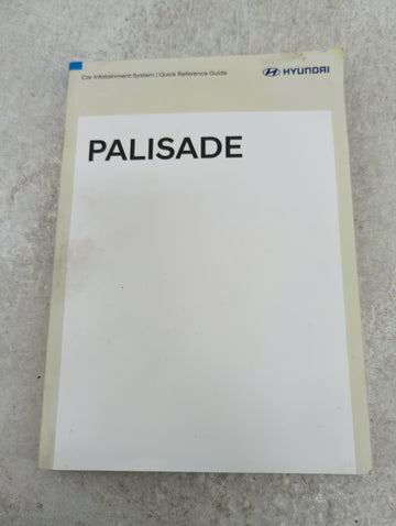 2021 Hyundai Palisade Owners Manual Book Guide OEM Used Auto Parts - Oemusedautoparts1.com