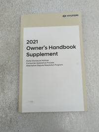 2021 Hyundai Palisade Owners Manual Book Guide OEM Used Auto Parts - Oemusedautoparts1.com