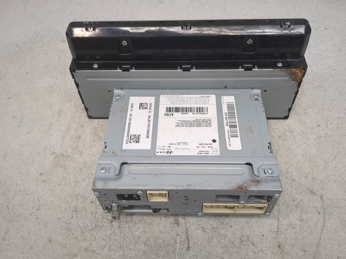 2021 Hyundai Palisade Radio AM FM Cd Player Receiver Replacement P/N:96560-S8710 AT218A6A Fits OEM Used Auto Parts - Oemused