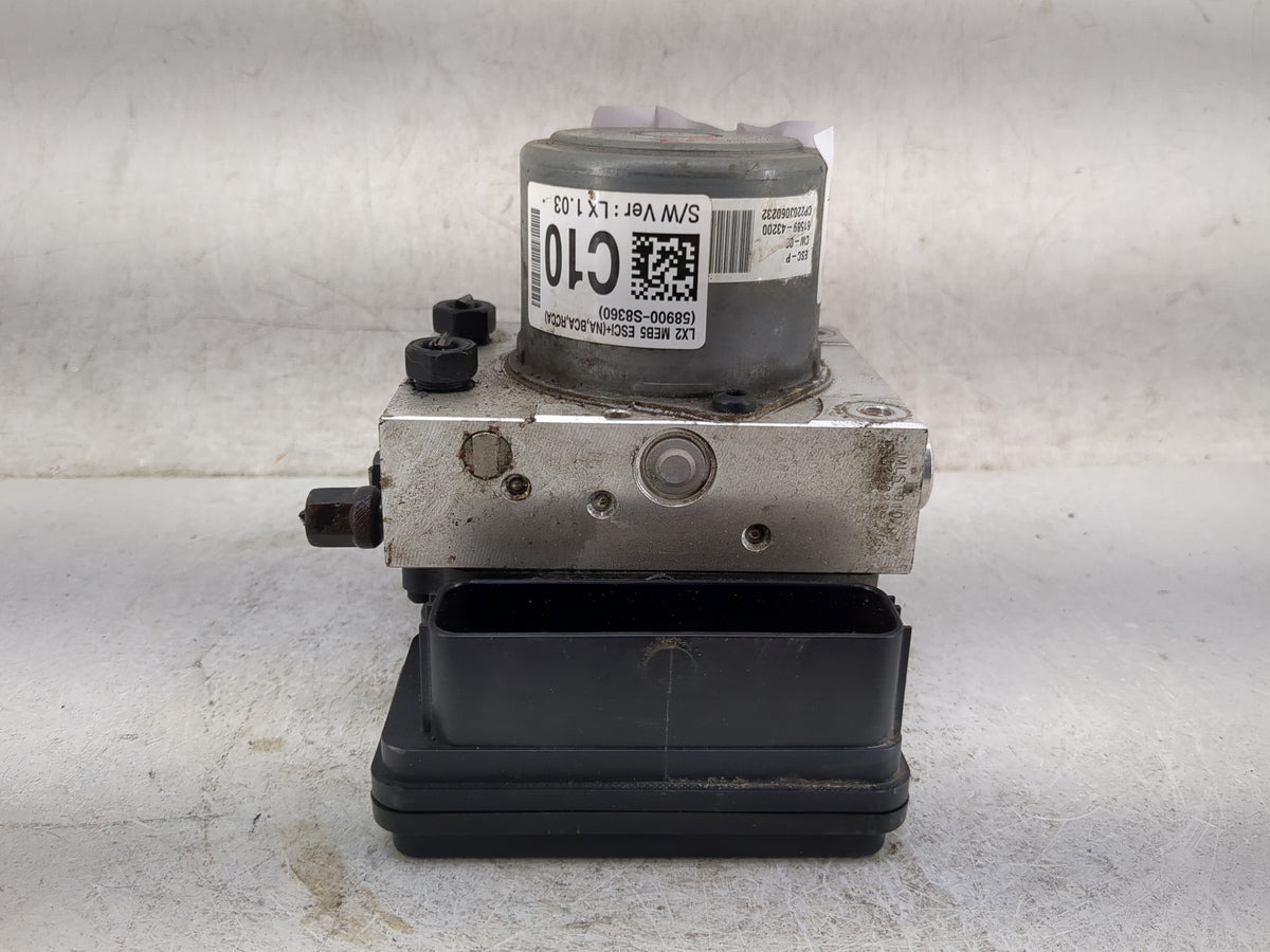 2020-2022 Hyundai Palisade Anti-Lock Brake ABS Pump Module Actuator OEM P/N:58900-S8360 98590-22820 Fits Fits 2020 2021 2022