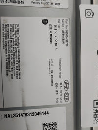 2021 Hyundai Palisade Information Display Screen 1499172 - Oemusedautoparts1.com