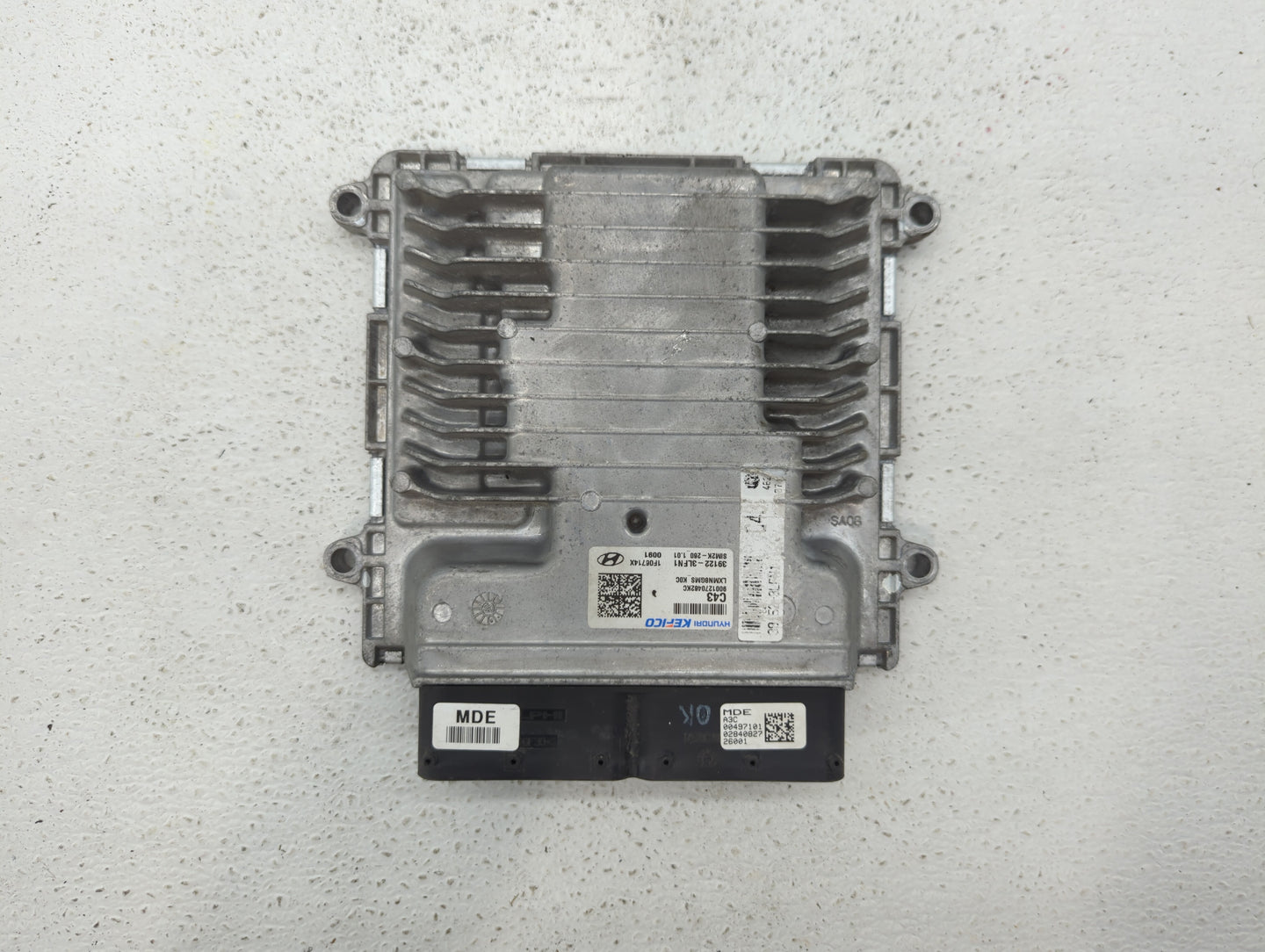 2020-2022 Hyundai Palisade PCM Engine Control Computer ECU ECM PCU OEM P/N:39122-3LFN1 Fits Fits 2020 2021 2022 OEM Used Aut