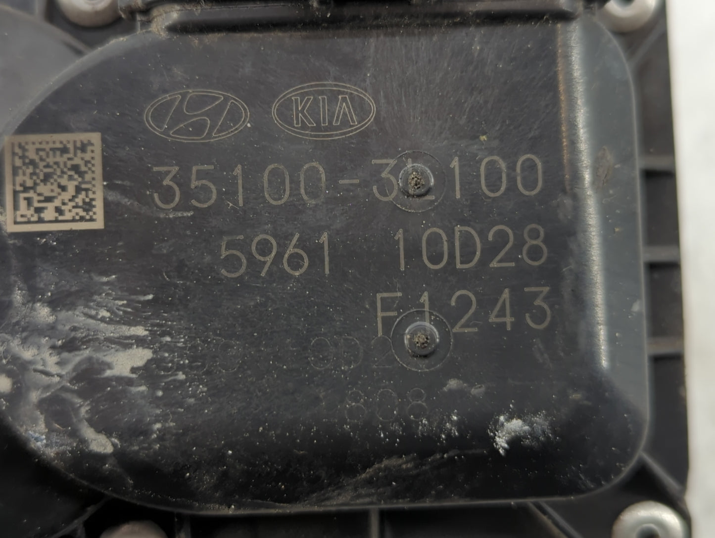 2020-2022 Hyundai Palisade Throttle Body P/N:35100-3L100 Fits Fits 2017 2018 2019 2020 2021 2022 OEM Used Auto Parts - Oemus