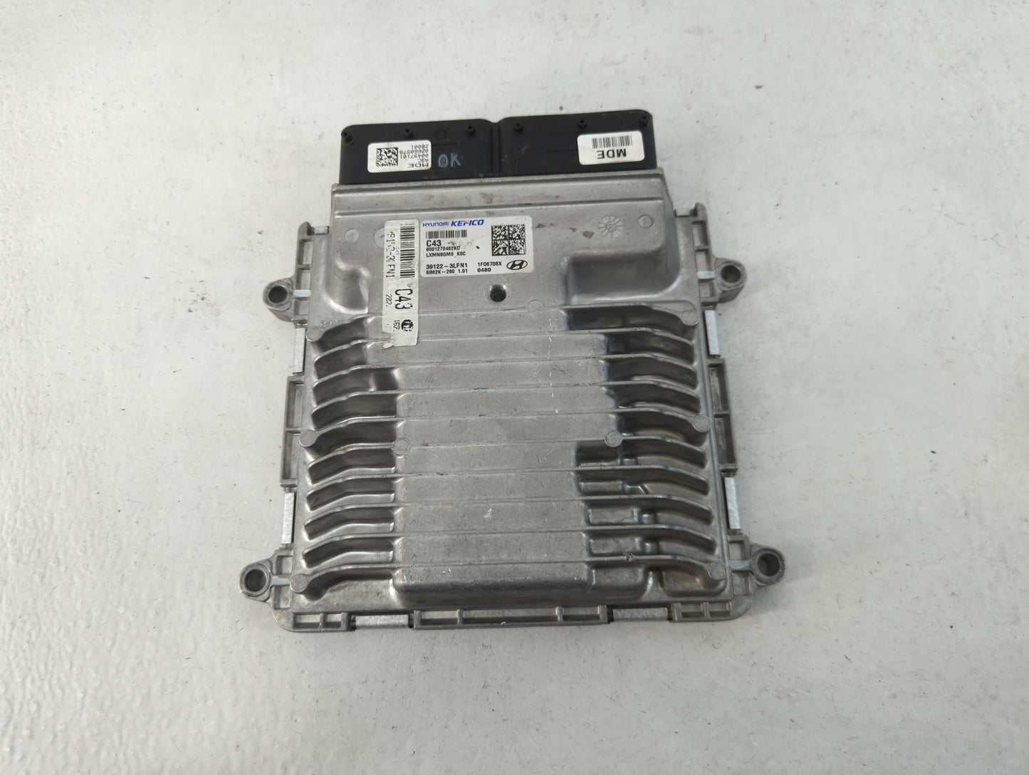 2020-2022 Hyundai Palisade PCM Engine Control Computer ECU ECM PCU OEM P/N:39122-3LFN1 Fits Fits 2020 2021 2022 OEM Used Aut