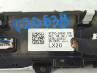 2020-2022 Hyundai Palisade Climate Control Module Temperature AC/Heater Replacement P/N:97250-S86890 Fits Fits 2020 2021 202