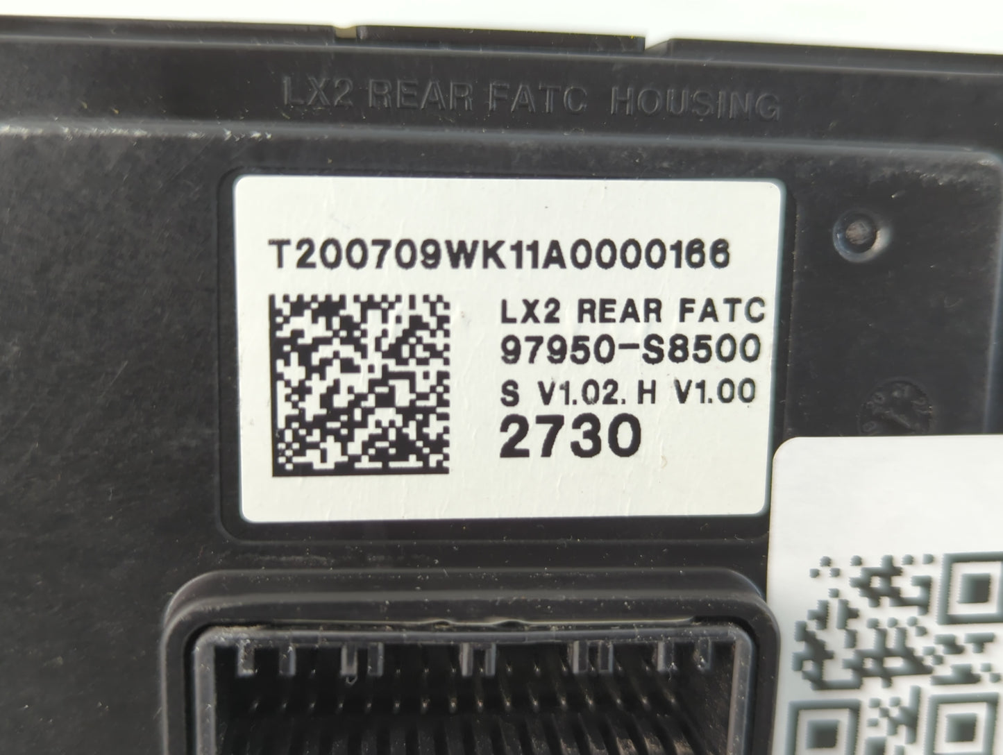 2021 Hyundai Palisade Climate Control Module Temperature AC/Heater Replacement P/N:97950-S8500 Fits OEM Used Auto Parts - Oe