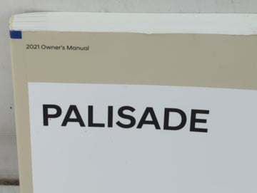 2021 Hyundai Palisade Owners Manual Book Guide P/N:LS8O-EU05A OEM Used Auto Parts