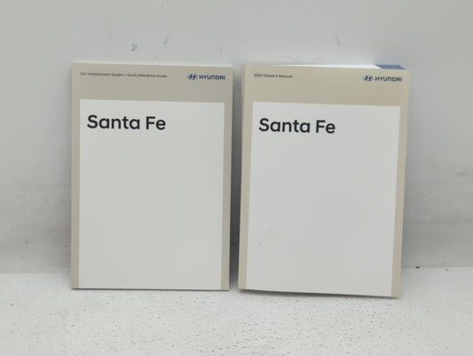 2021 Hyundai Santa Fe Owners Manual Book Guide OEM Used Auto Parts - Oemusedautoparts1.com