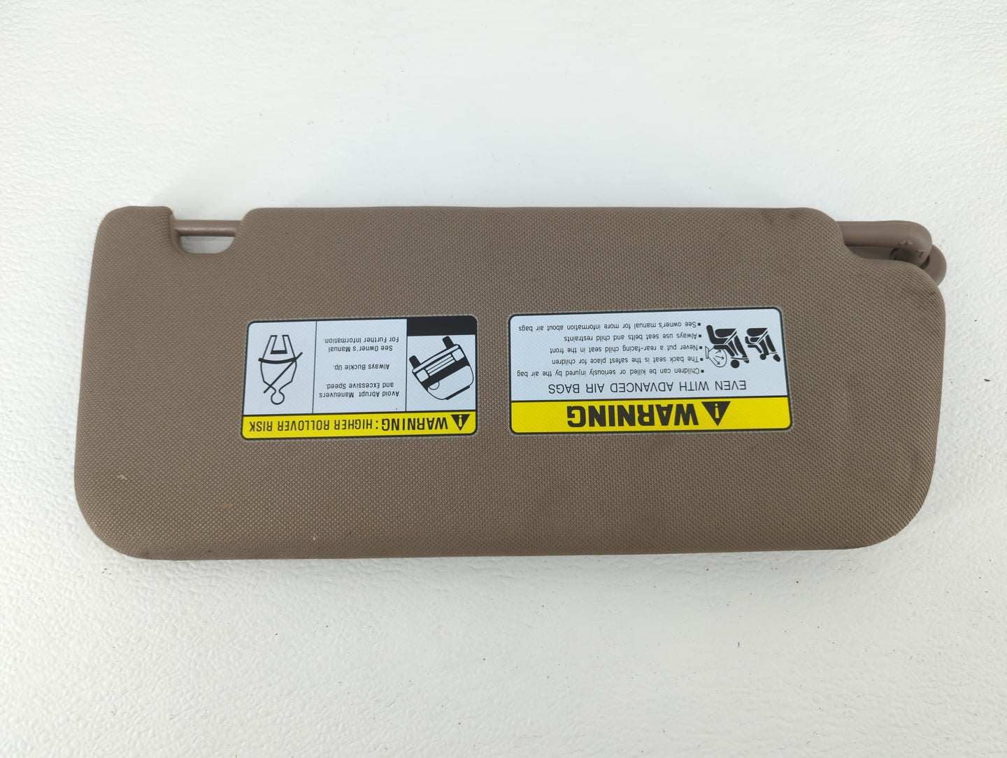 2019-2021 Hyundai Santa Fe Sun Visor Shade Replacement Passenger Right Mirror Fits Fits 2019 2020 2021 OEM Used Auto Parts -