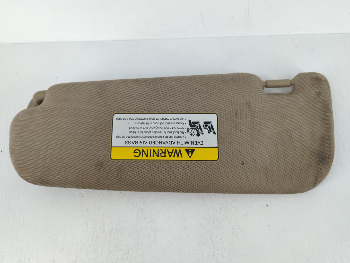 2021 Hyundai Santa Fe Sun Visor Shade Replacement Driver Left Mirror Fits OEM Used Auto Parts - Oemusedautoparts1.com