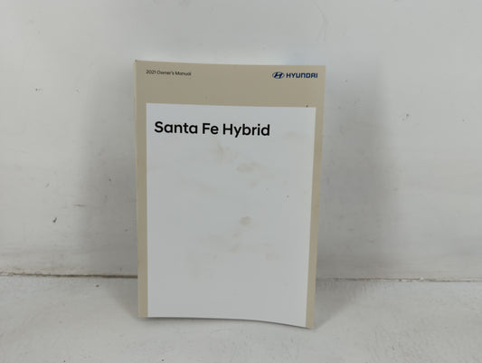 2021 Hyundai Santa Fe Owners Manual Book Guide P/N:LSCO-EU0DA OEM Used Auto Parts - Oemusedautoparts1.com