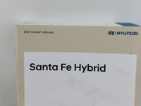 2021 Hyundai Santa Fe Owners Manual Book Guide P/N:LSCO-EU0DA OEM Used Auto Parts - Oemusedautoparts1.com