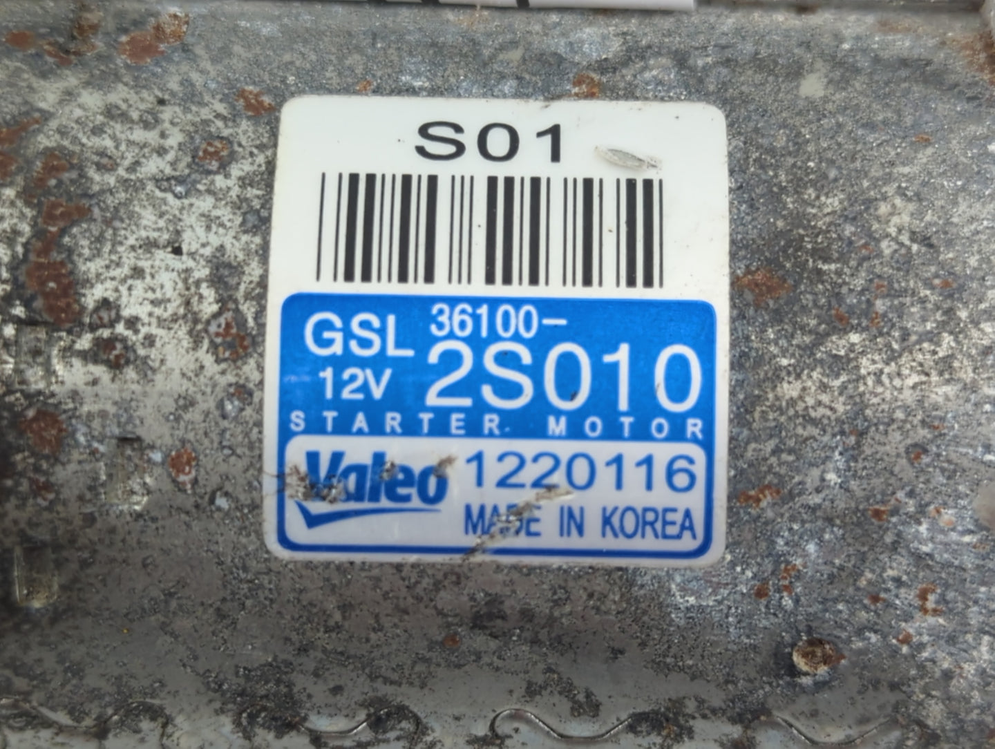 2022 Hyundai Santa Fe Car Starter Motor Solenoid OEM P/N:36100-2S010 Fits Fits 2020 2021 2023 OEM Used Auto Parts - Oemuseda