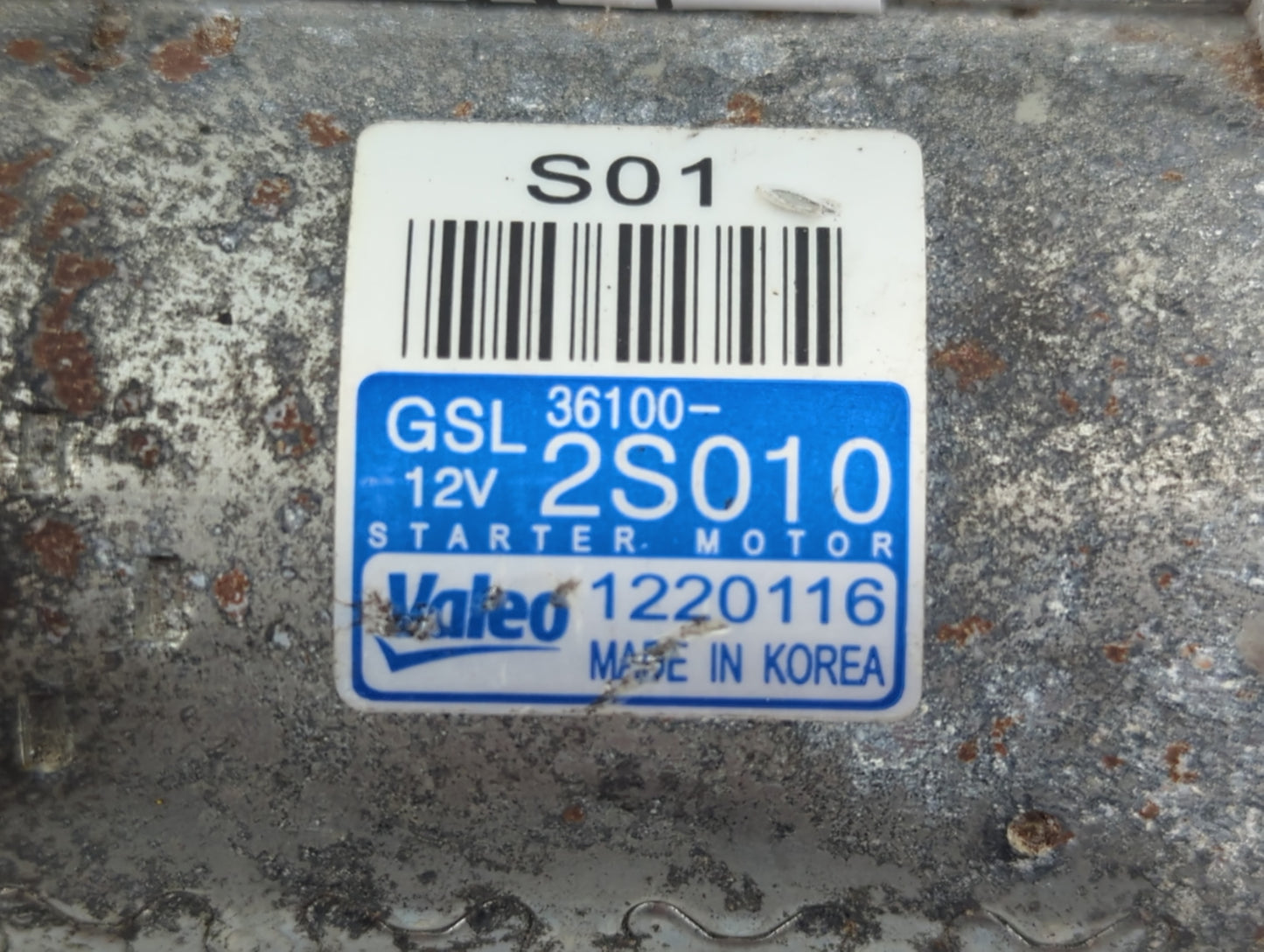 2022 Hyundai Santa Fe Car Starter Motor Solenoid OEM P/N:36100-2S010 Fits Fits 2020 2021 2023 OEM Used Auto Parts - Oemuseda