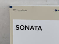 2021 Hyundai Sonata Owners Manual Book Guide P/N:LDVO-EU12A OEM Used Auto Parts - Oemusedautoparts1.com
