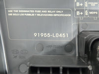 2020-2023 Hyundai Sonata Fusebox Fuse Box Panel Relay Module P/N:91955-L0451 Fits Fits 2020 2021 2022 2023 OEM Used Auto Par