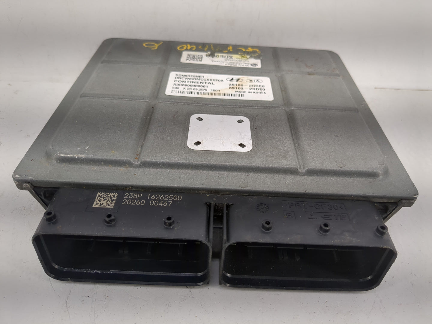 2020-2021 Hyundai Sonata PCM Engine Control Computer ECU ECM PCU OEM P/N:39100-2SDE0 Fits Fits 2020 2021 OEM Used Auto Parts