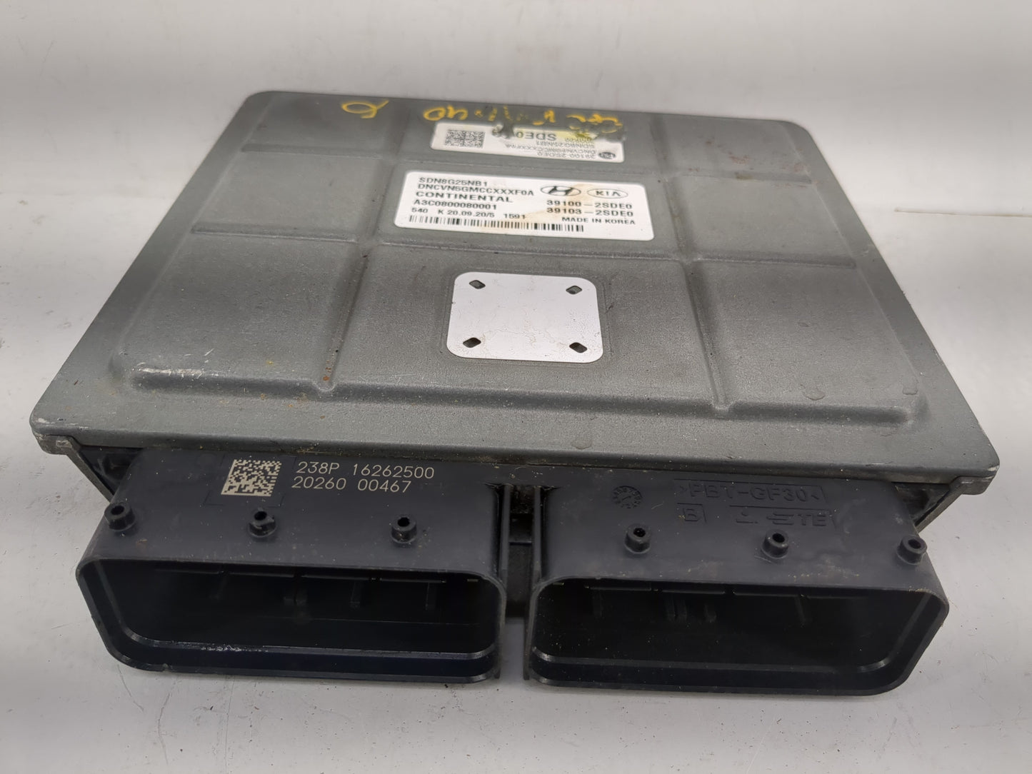 2020-2021 Hyundai Sonata PCM Engine Control Computer ECU ECM PCU OEM P/N:39100-2SDE0 Fits Fits 2020 2021 OEM Used Auto Parts