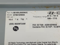 2020-2023 Hyundai Sonata Radio AM FM Cd Player Receiver Replacement P/N:96160L0500NVC Fits Fits 2020 2021 2022 2023 OEM Used