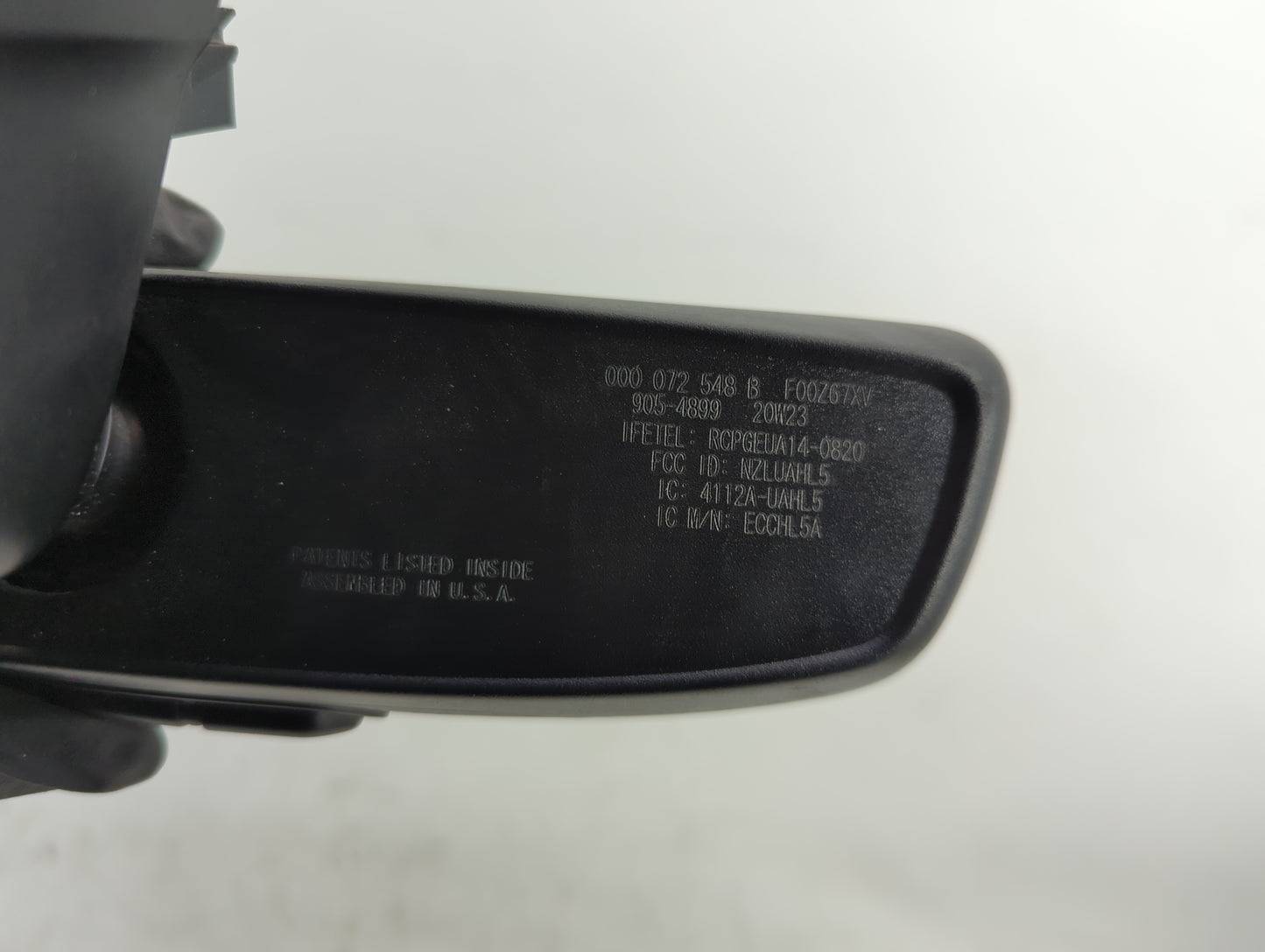 2020-2023 Hyundai Sonata Interior Rear View Mirror Replacement OEM P/N:000 072 548 B F00Z67XV Fits Fits 2020 2021 2022 2023 
