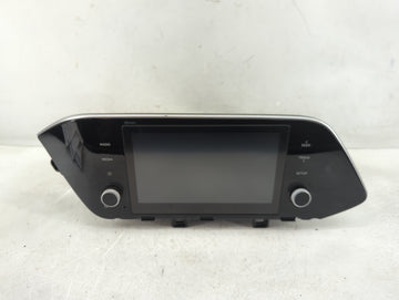 2020-2023 Hyundai Sonata Radio AM FM Cd Player Receiver Replacement P/N:96160L0200NVC Fits Fits 2020 2021 2022 2023 OEM Used
