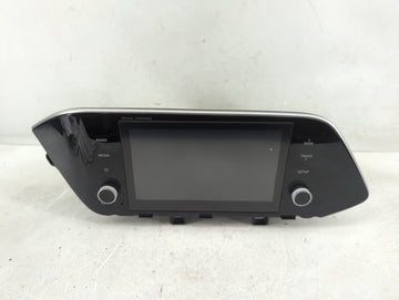 2020-2023 Hyundai Sonata Radio AM FM Cd Player Receiver Replacement P/N:96160L0500NVC Fits Fits 2020 2021 2022 2023 OEM Used