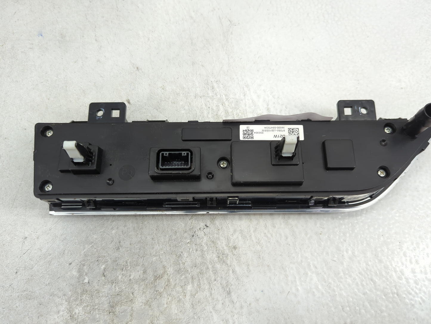2021 Hyundai Sonata Climate Control Module Temperature AC/Heater Replacement P/N:97250-L0210SSW 38000-02472DA Fits OEM Used 