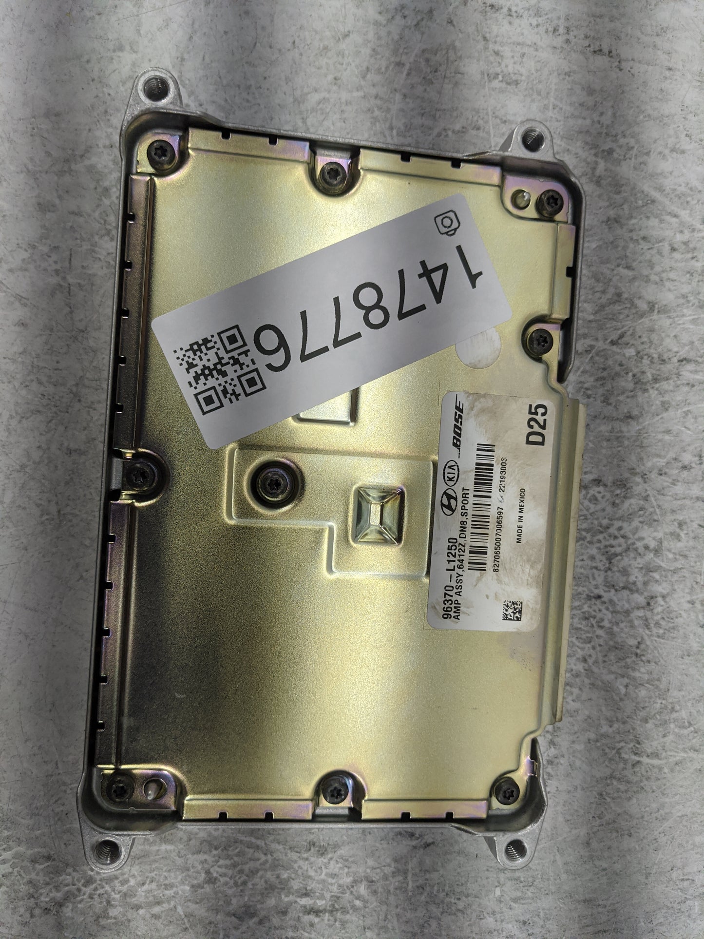 2022-2023 Hyundai Sonata Radio Speaker Amplifier 96370-l1250 - Oemusedautoparts1.com
